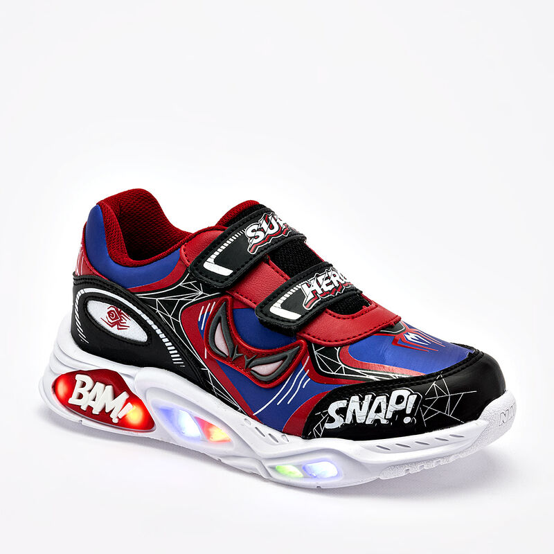On Kids tenis para ni&ntilde;o  rojo azul negro cod 14... image number null
