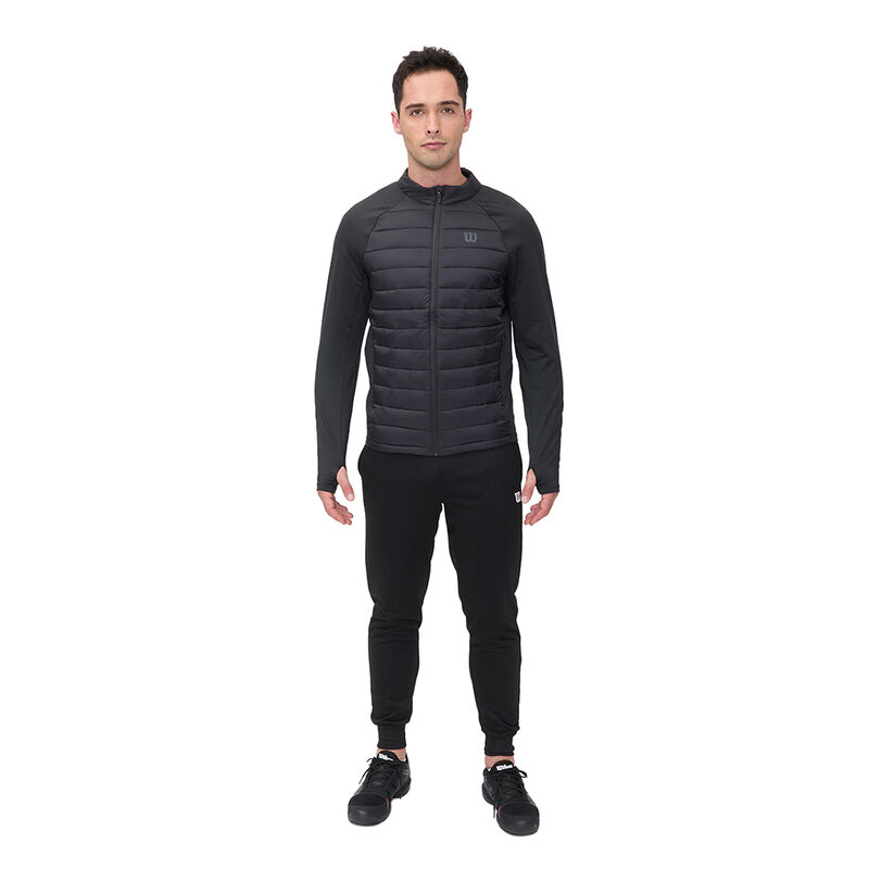 Chamarra Wilson Para Hombre Negro Eg image number null