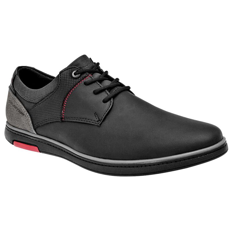 Negro Total Zapato casual para hombre negro gri... image number null