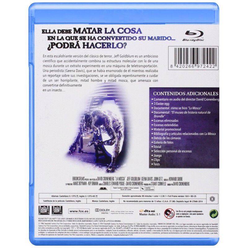 La Mosca (Colecci&oacute;n Icon) [Blu-ray] (1986) image number null