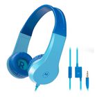 Auricular Motorola Jr200 Para Ni&ntilde;os Azul 3.5mm Aud&iacute;fonos Stereo Universal Al&aacute;mbrico