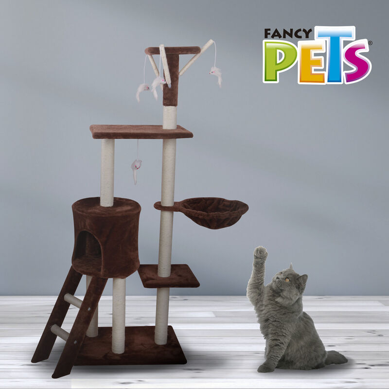 Fancy Pets Mueble/rascador Para Gato Con Escale... image number null