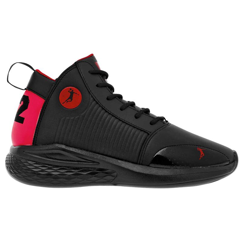 Apoort Tenis deportivo para hombre negro rojo B... image number null