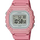 Reloj Casio Illuminator Con Alarma Y Cron&oacute;grafo Digital W218hc-4av