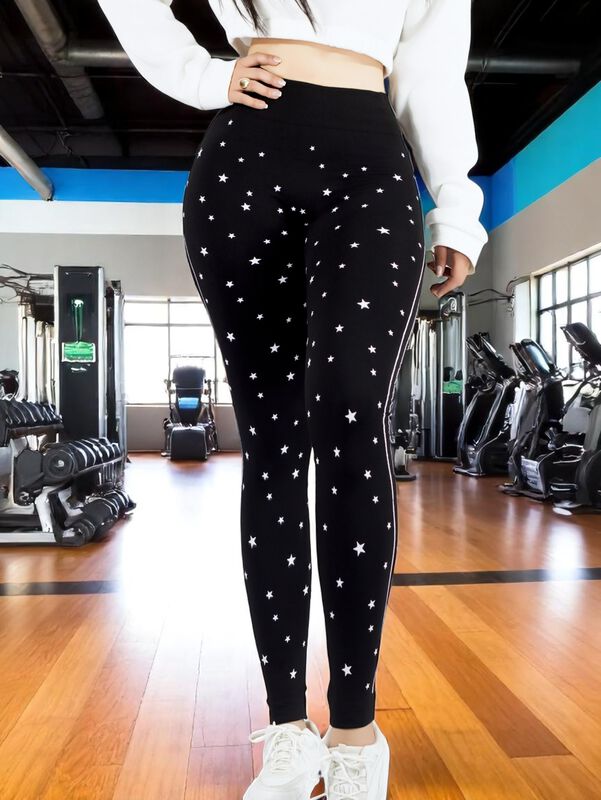 Leggins Mujer Legging Mallones LIC-0187 Negro M... image number null