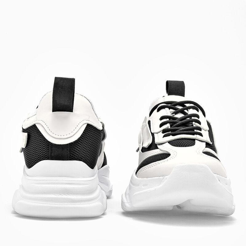 Been Class Tenis urbano para mujer blanco negro image number null