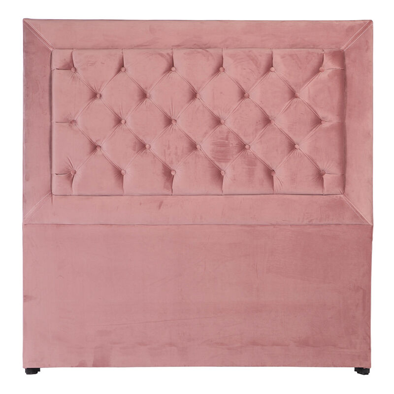 Cabecera Queen Size Dicasa Mary Palo de Rosa image number null