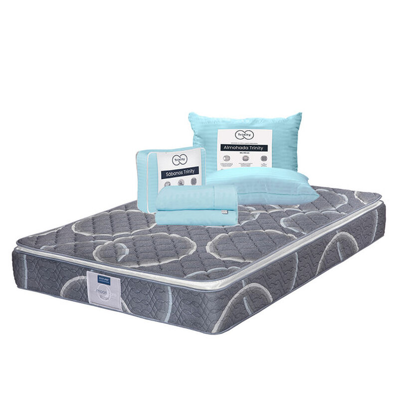 Colch&oacute;n Matrimonial Bongo + Almohada Trinity + ... image number null