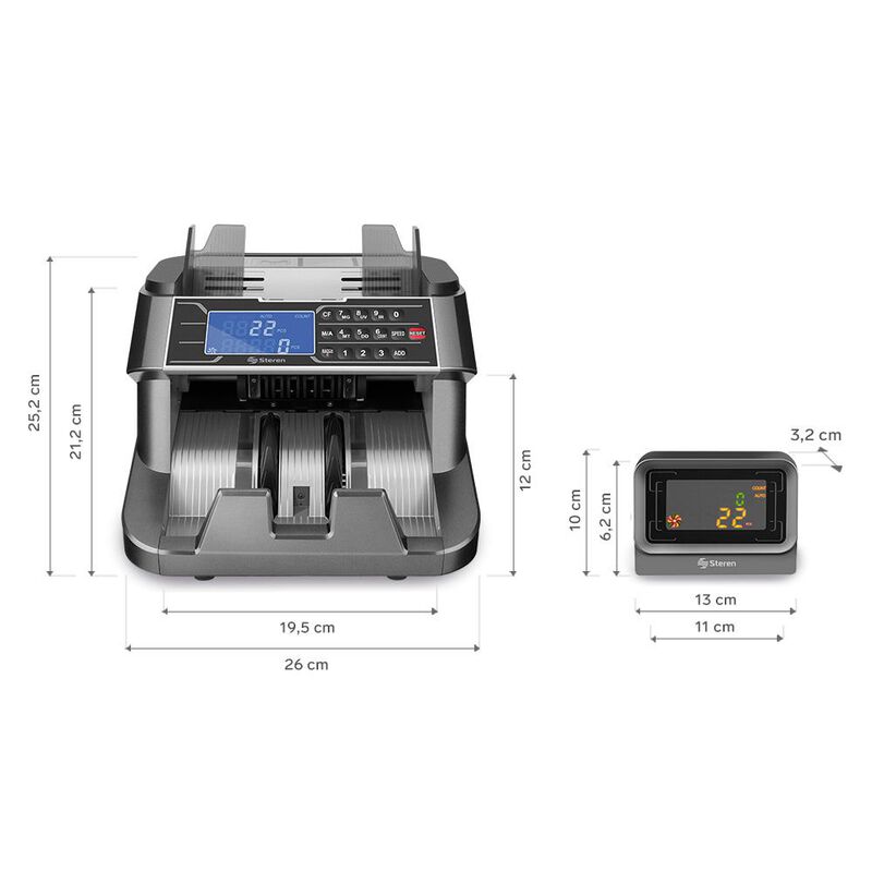 Steren BILL-150 Contadora Profesional De Billet... image number null