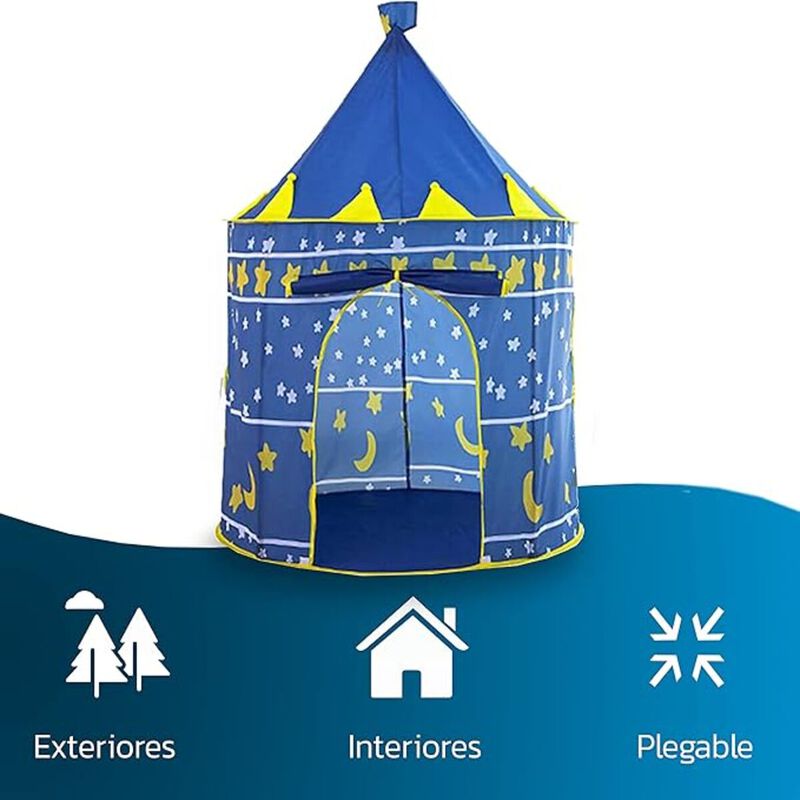 Casa de Campa&ntilde;a Azul para Ni&ntilde;os Bluelander image number null