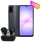 Galaxy A07 Doble Sim 128GB/4RAM Negro + Aud&iacute;fonos