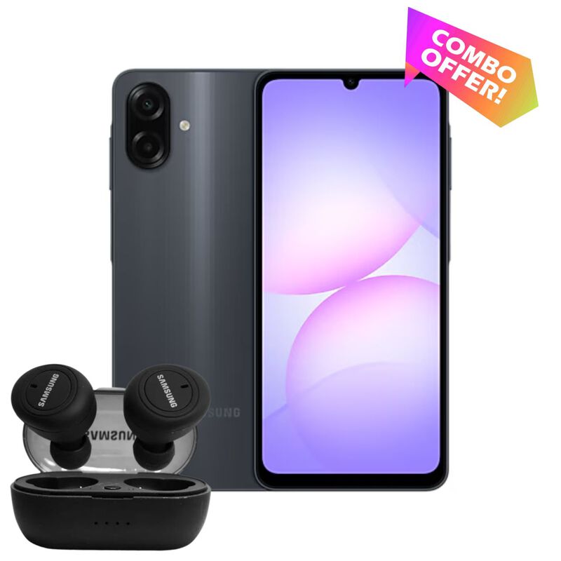 Galaxy A07 Doble Sim 128GB/4RAM Negro + Aud&iacute;fon... image number null