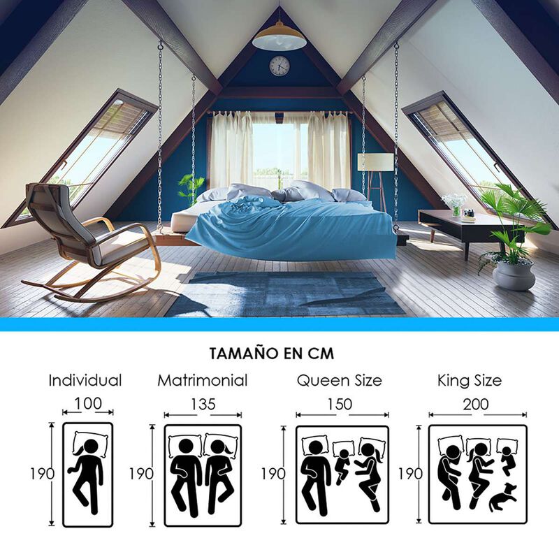 Colch&oacute;n Sealy Individual Sapphire Medio 43cm image number null