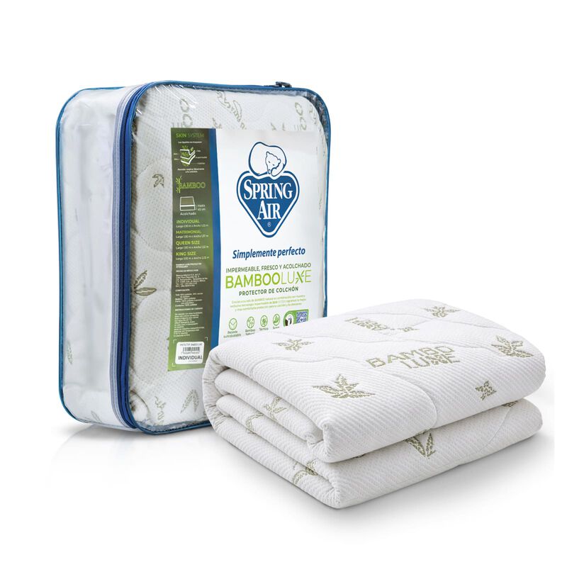 Protector De Colch&oacute;n Spring Air Bamboo Luxe Ind... image number null
