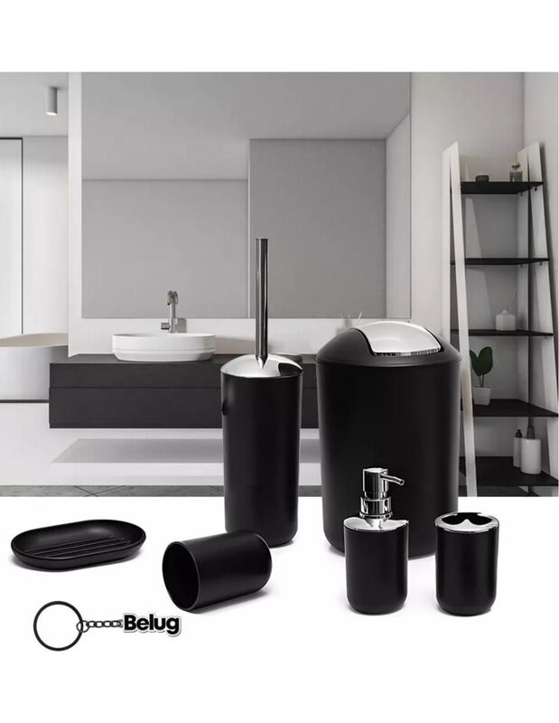 Juego de accesorios para ba&ntilde;o Casa BIU de pl&aacute;st... image number null