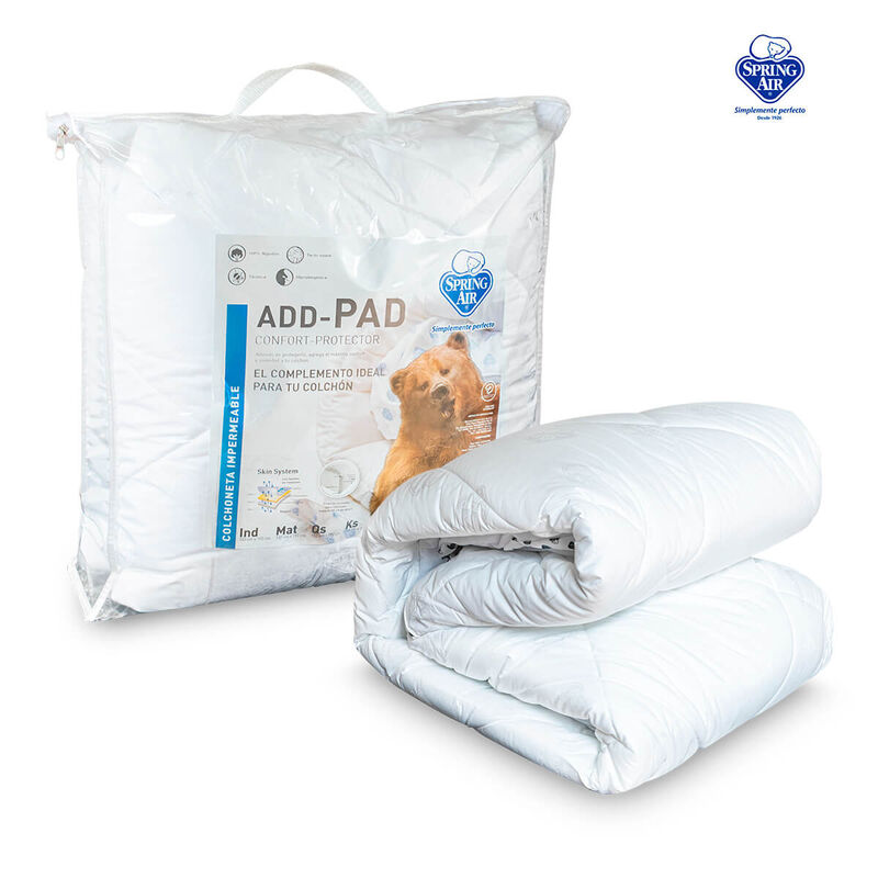 Colchoneta Protector Matrimonial Spring Air Add... image number null