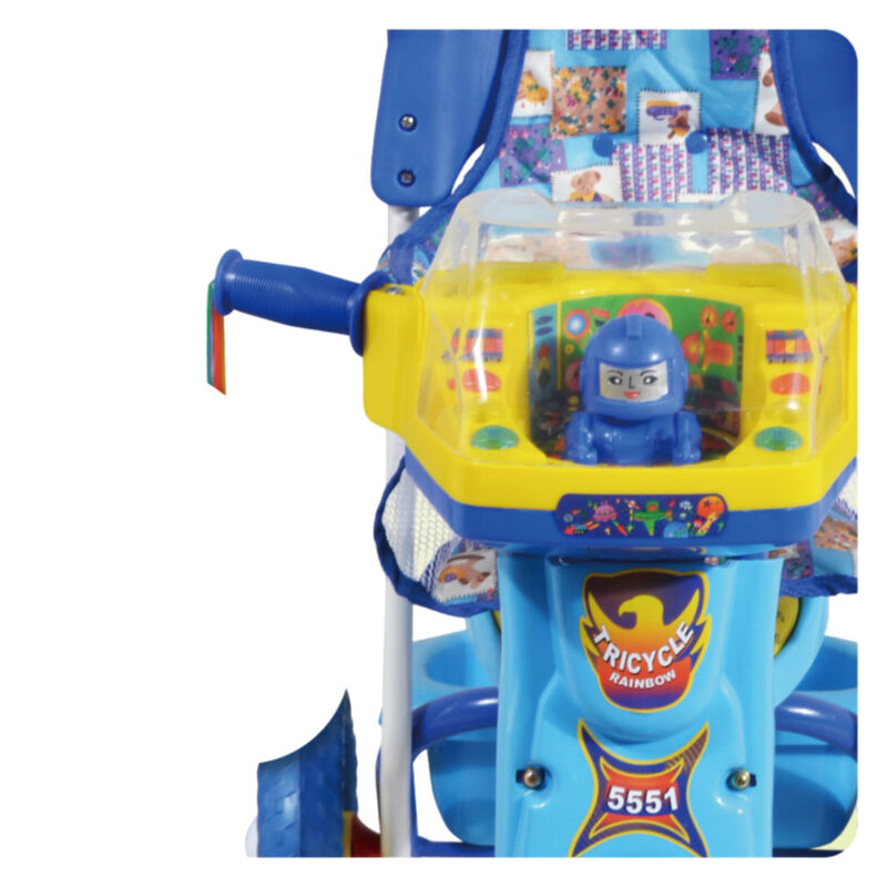 Triciclo Arcoiris Azul 5551 image number null