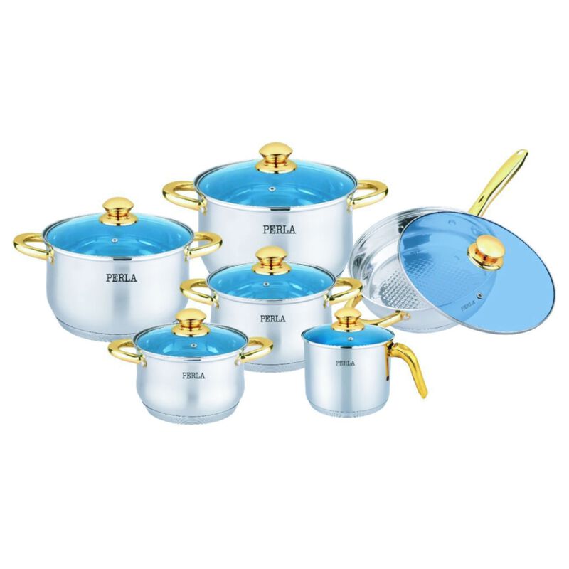 Bater&iacute;a de Cocina Perla E012T Teresa 12 Piezas ... image number null