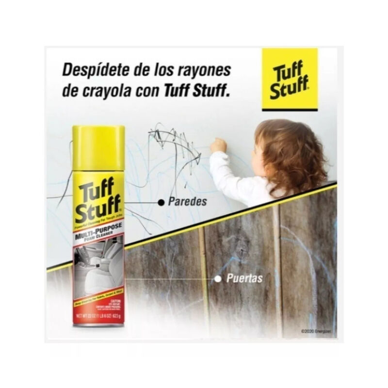 Limpiador multiprop&oacute;sito TUFF STUFF Espuma 623g... image number null