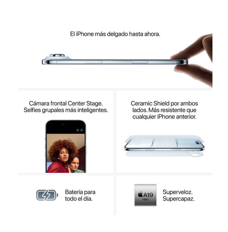 Iphone Air 256GB Azul Esim image number null