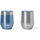 Contigo River North Vaso Con Tapa, 12oz 2 Pack Dark Ice / Stainless Steel