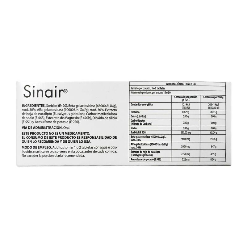 Sinair 30 Tableta(s) image number null