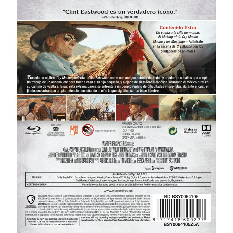 Cry Macho [blu-ray] [blu-ray] image number null
