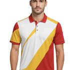 Playera Polo Mundial Espa&ntilde;a American Fly 2652 RA25P64 Blanco-Rojo-Amarillo MD