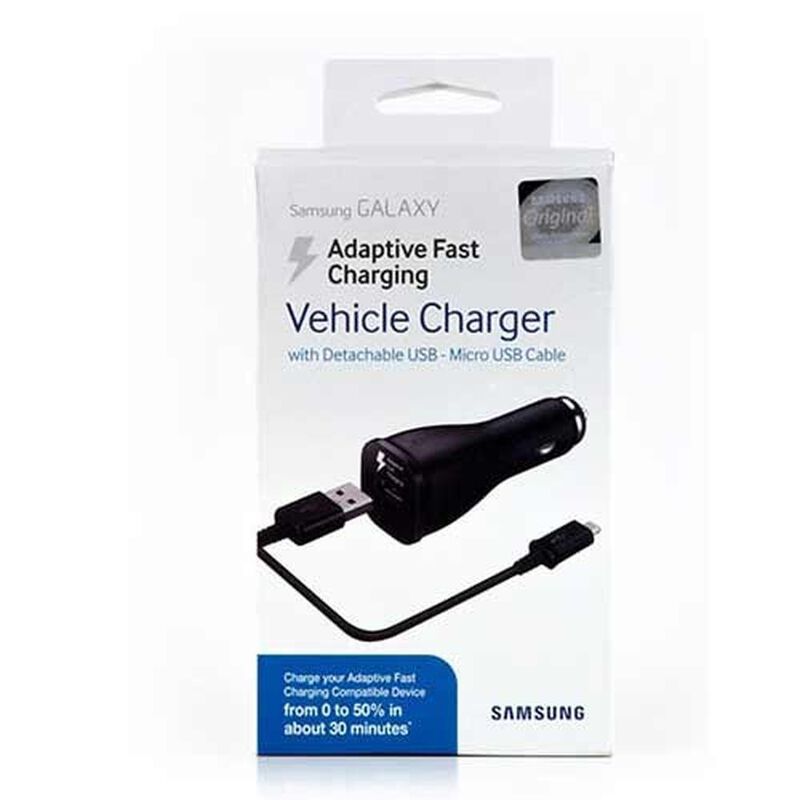 Cargador de Auto SAMSUNG AFC Micro USB 2A Unive... image number null