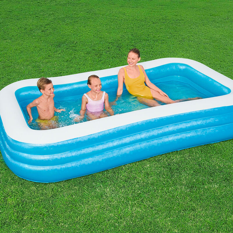 Alberca Inflable 3.05X1.83cm Rectangular 3 Anil... image number null