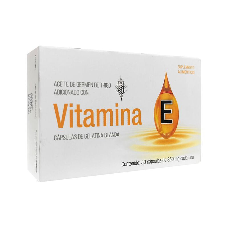 Vitamina E 850 Mg 30 C&aacute;psula(s) image number null