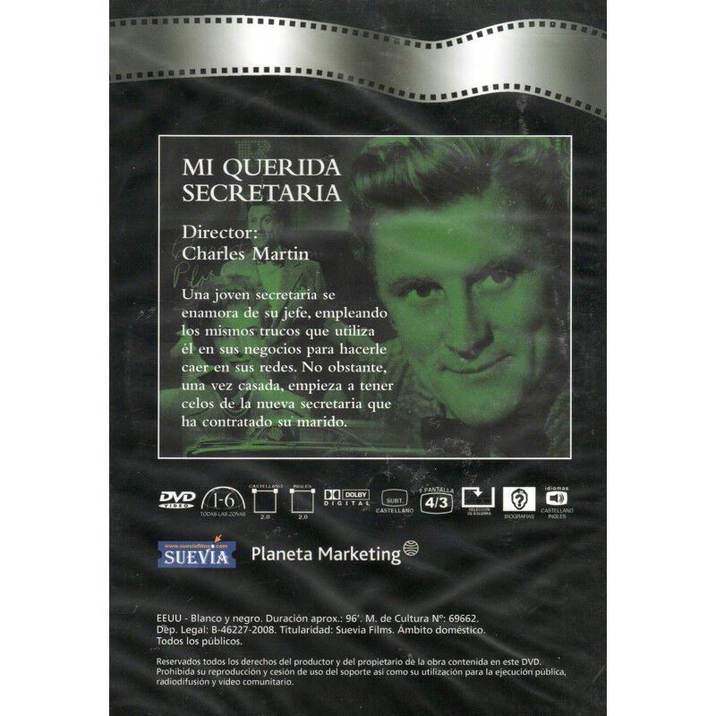 Mi Querida Secretaria [dvd] (1948) image number null