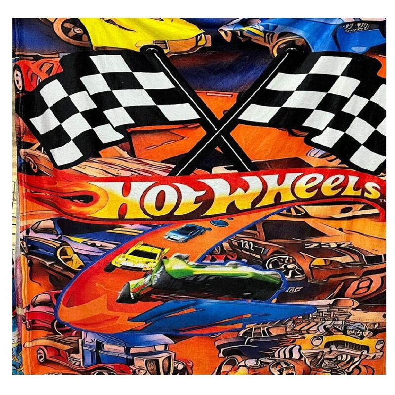 Exclusiva! Cobija Frazada Ultra Suave Hot Wheel... image number null