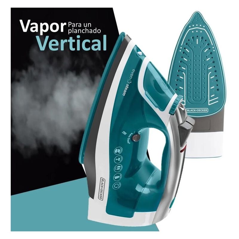 Plancha Vapor Black & Decker Icr1924 Vertical R... image number null