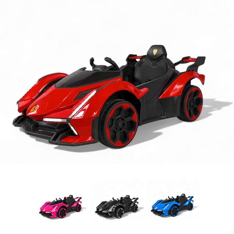 Carro Montable Para Ni&ntilde;os Ferrari Con Control R... image number null
