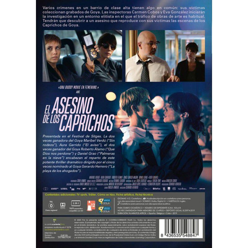 El Asesino De Los Caprichos [dvd] image number null