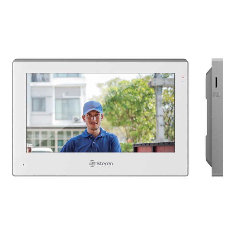 Video timbre Wi-Fi* con pantalla touch a color ... image number null