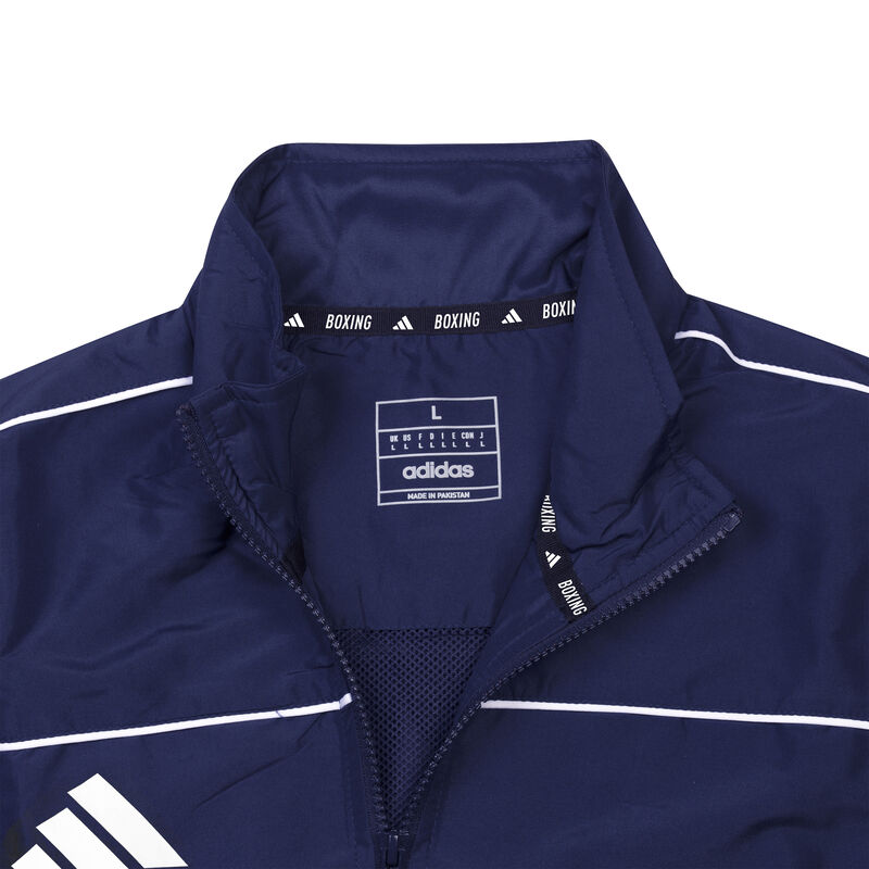 Chamarra  Azul Con Blanco Adidas image number null