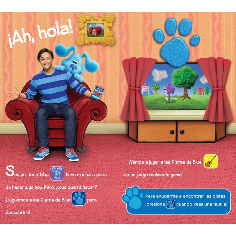 Pistas de Blue y Tu! &iexcl;Un d&iacute;a de Juegos con Azul... image number null