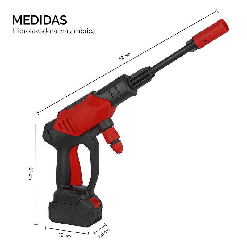 Hidrolavadora inal&aacute;mbrica multiusos LO NECESITO... image number null