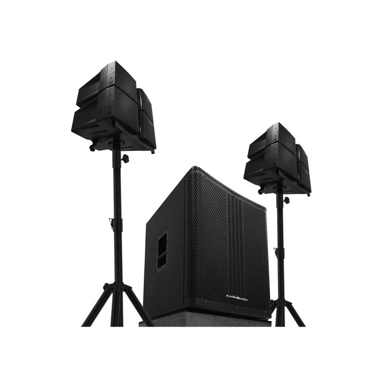 Sistema de audio lineal con subwoofer 18" y 2 s... image number null