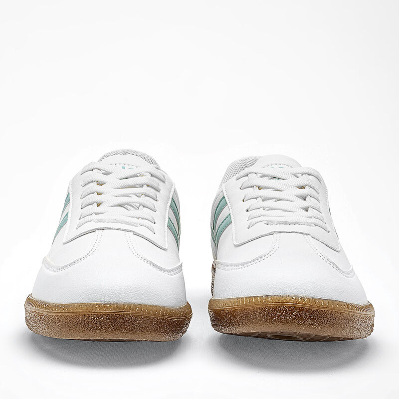 Hs Casual tenis para mujer blanco verde cod 140... image number null