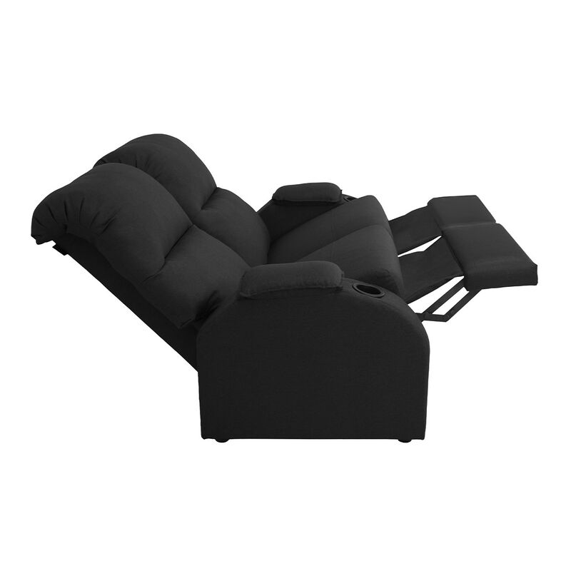 Love Seat Reclinable Soport Con Portavasos - So... image number null