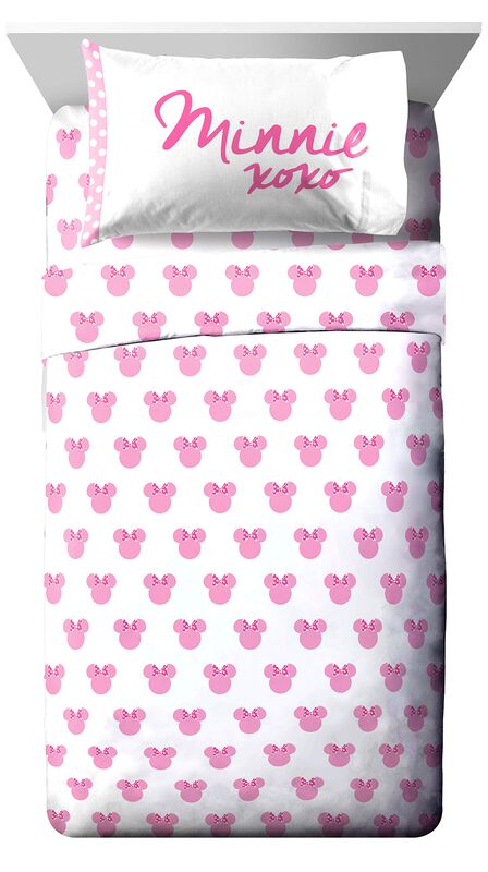 Juego De Cama Jay Franco Minnie Mouse Xoxo Twin... image number null