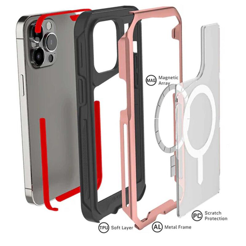 Funda GHOSTEK Atomic para iPhone 14 PRO Alumini... image number null