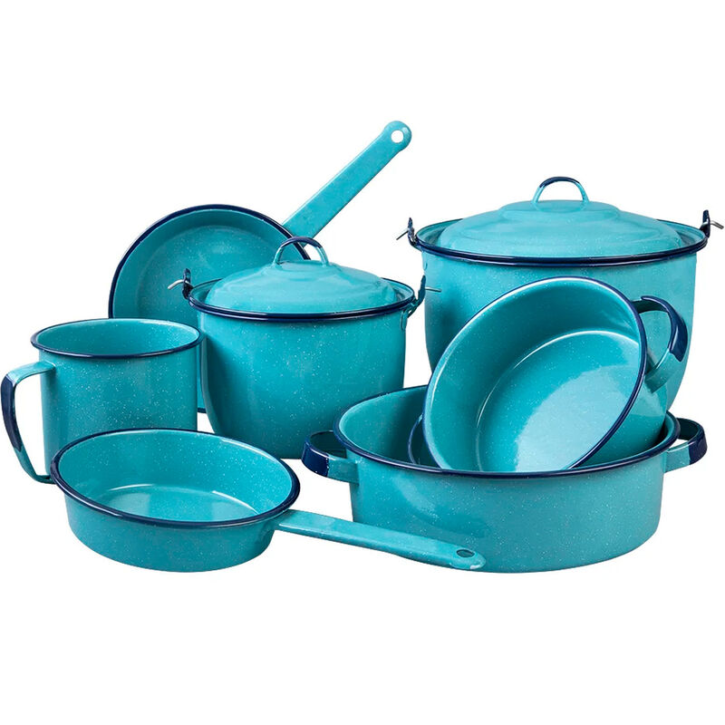 Bateria CINSA HUASTECA AZUL TURQUESA 9 piezas image number null