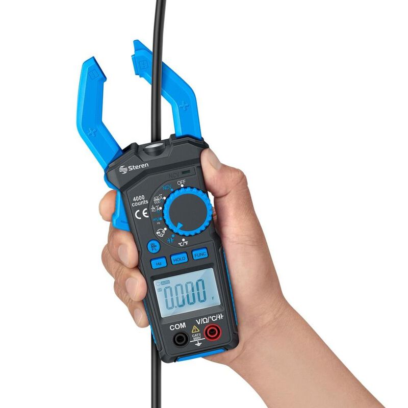 Multímetro de gancho true RMS auto rango image number null