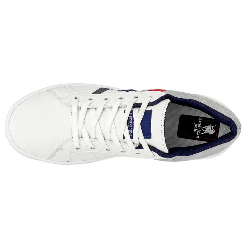 American Polo Tenis urbano para hombre blanco g... image number null