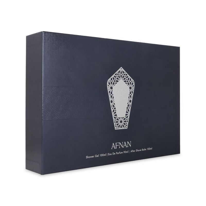 Set Afnan Turathi Blue 3Pzs 90Ml Edp Spray/ Sho... image number null