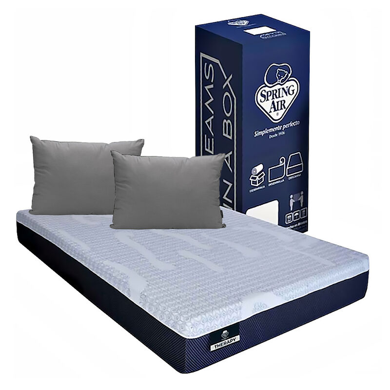 Colch&oacute;n Queen Size Therapy + Almohada 2Pack image number null